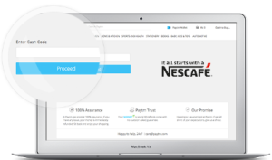 nescafe code redeem