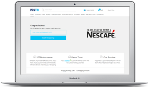 nescafe paytm code Rs 60 paytm cash credited successfully