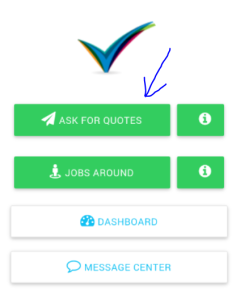 rightone app click on ask for quotes