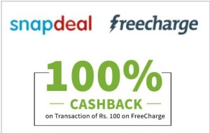 snapdeal-freecharge-100-cashback