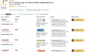 Amazon- Buy Yoga The Path to Holistic Health Hardcover2