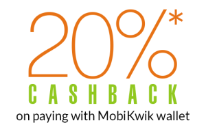 Bigbasket- Get flat 20 cashback on paying via Mobikwik wallet