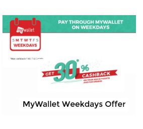 Bookmyshow- Get flat 30 cashback on paying via BMS My Wallet