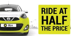 Ola cab- Get Flat 50% cashback on your all Ola Cab Rides (Mumbai only)