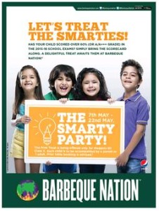 Paytm- Get Free Meal for students till 10th Class at 18 Outlets of Barbeque Nation