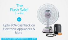 Paytm flash sale- Get uopto 80 off