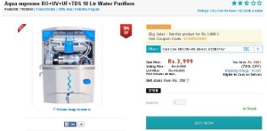 Shopclues- Buy Aqua supreme RO+UV+UF+TDS 18 Ltr Water Purifier1