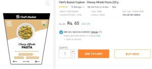 Snapdeal- Buy Chef's Basket Explorer - Cheesy Alfredo Pasta2