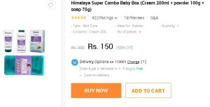 Snapdeal- Buy Himalaya Super Combo Baby Box1