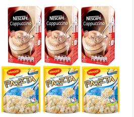 Snapdeal- Maggi Cheese Macroni (Pack of 3) + Cappuccino (Pack of 3)