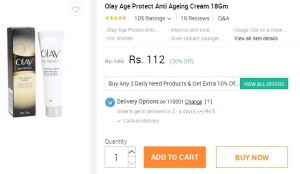 Snapdeal- Buy Olay Age Protect Anti Ageing Cream1