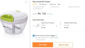 Snapdeal- Buy Pigeon Handy Mini Chopper1