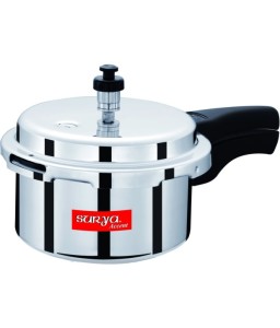 Snapdeal Buy Surya Accent 3 Ltr Aluminium Pressure Cooker (ISI approved) at Rs 399 only