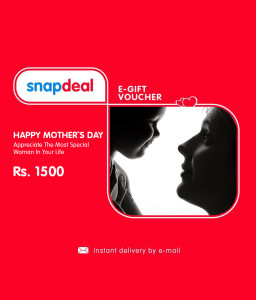 Snapdeal Mother's Day E-Gift Card