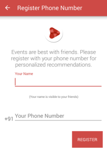 eventshigh register for a new account