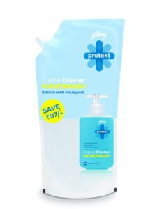 Amazon - Buy Godrej Protekt Master Blaster Handwash - 900 ml at Rs 71 Only