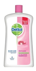 Dettol Liquid Soap Jar, Skincare - 900 ml 