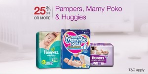 Amazon Diapers at 25 off