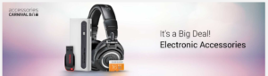 Flipkart accessories Carnival- Get upto 80 discount on Electronic accessories