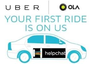 Helpchat - Get 20% Cashback On First 5 Ola Cab Rides