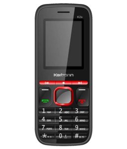 Karbonn Mobile K2S Black-Red at Rs 699 Only