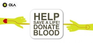 Ola- Donate your blood and get Ola Voucher absolutely free