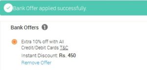 Snapdeal Steal- Buy Cleartrip E-Gift Card at flat 10% + Extra 10% off via Credit or Debit cards