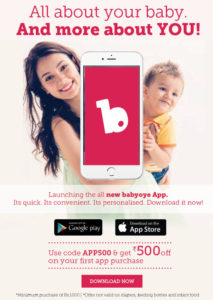 babyoye get Rs 500 off on app