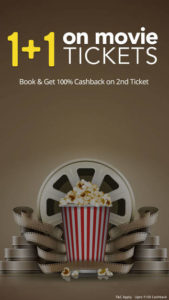 Paytm :- Buy " Get upto 100% cashback on 2nd Movie Ticket " Coupon at Rs 9 Only