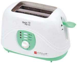 Amazon - Buy Cello Quick Pop 100 800-Watt Pop Up Toaster (White) at Rs 987 Only