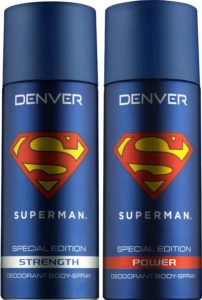 Amazon - Buy Denver Superman Strength and Power Deo Combo (Pack of 2) at Rs 370 Only