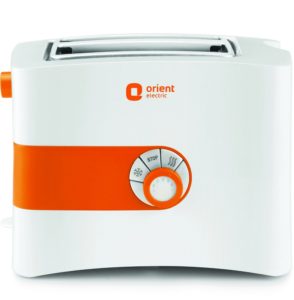 Amazon - Buy Orient Electric PT2S05P 2 Slice Pop Up Toaster Plastic Body (White) at Rs 1,194 Only