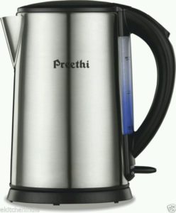 Amazon - Buy Preethi Armour EK711 1.8-Litre Electric Kettle (Steel and Black) at Rs 1,796 Only