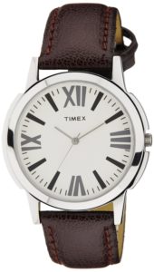 Amazon Timex Analog Silver Dial Men's Watch - TW002E101