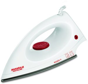 Buy Maharaja Whiteline Easio Plus 1000-Watt Dry Iron (White and Red) at Rs 504 Only