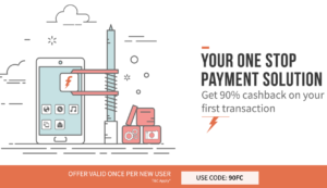 freecharge get 90 cashback on first transacction