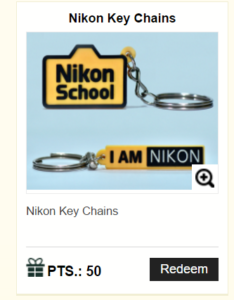 nikon keychains free on registration for Nikon School