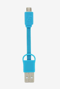 tata Cliq Energizer Mini USB Pocket Cable (Blue)