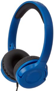 Amazon - Buy AmazonBasics HP01-V2 blue On-Ear Headphone (Blue) at Rs 899 only