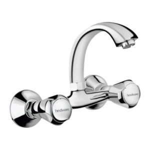 Amazon - Buy Hindware F100023QT Contessa Sink Mixer With Swivel Casted Spout Wall Mounted Model (Chrome) at Rs 1,560 only