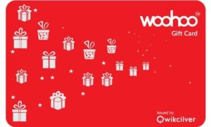 Amazon Woohoo Gift Card at 5 off