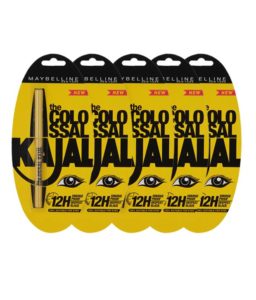 Snapdeal - Buy Maybelline Colossal 12 H Black Kajal pack Of 5 at Rs 439 only