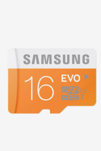 Tata Cliq Samsung EVO 16 GB Class 10 Micro SDHC Memory Card