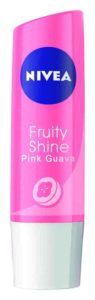 Amazon - Buy Nivea Fruity Shine Guava Lip Balm, 4.8Gm at Rs 102 only