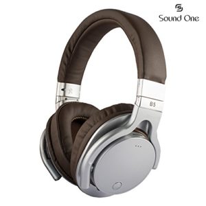 Amazon - Buy Sound One B-5 Bluetooth Wireless Headphones with Mic (Silver Brown) at Rs 1,990 only