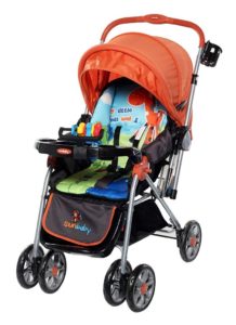 Amazon - Buy Sunbaby Stroller Jungle Collection (Orange) at Rs 3175 only