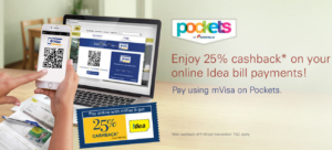 pockets-idea-recharge-or-bill-payment-get-flat-25-cashback