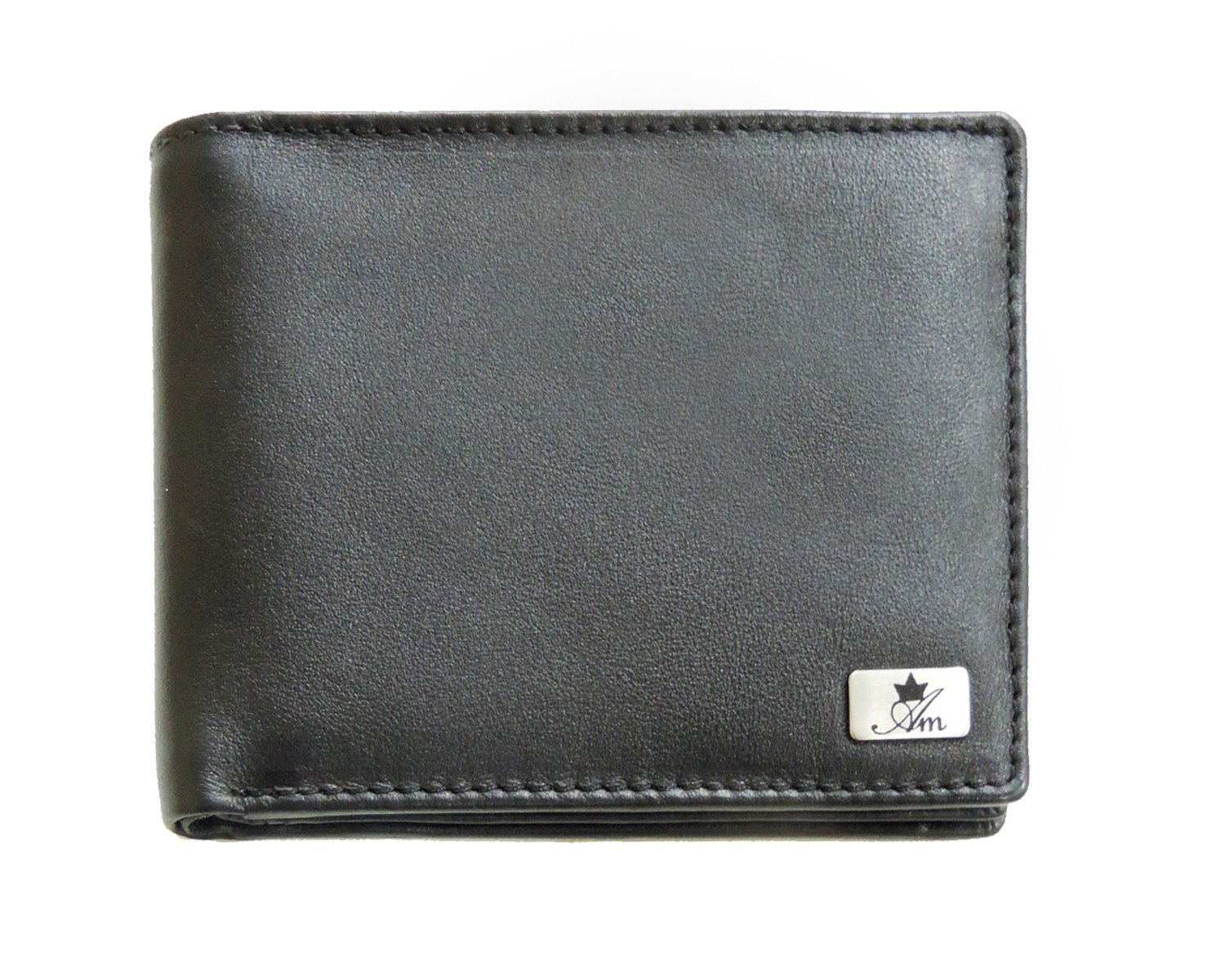 Am Leather Black Men's Wallet