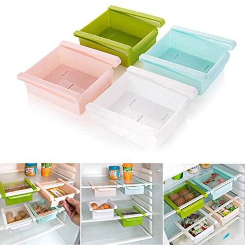 amazon-buy-okayji-plastic-kitchen-refrigerator-fridge-storage-drawer-rack-freezer-shelf-holder-kitchen-organization-white-for-just-rs-99