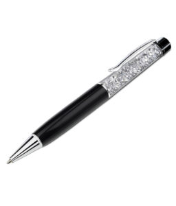 Crystal Black Ball Pen